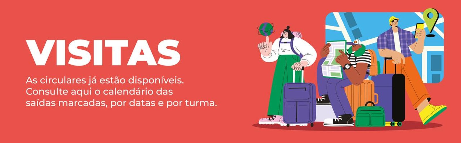Visitas de estudo: as circulares já estão disponíveis